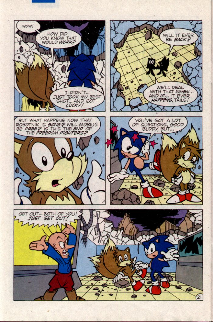 Sonic - Archie Adventure Series April 1995 Page 22